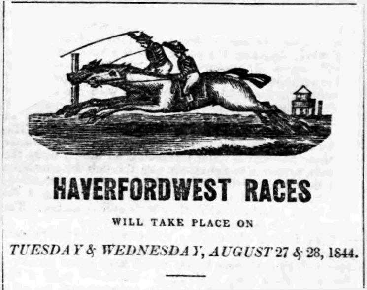 Race Advert 1844