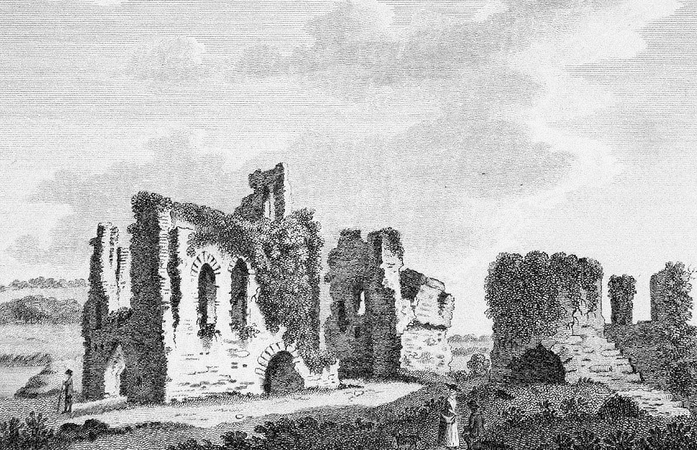 Haverfordwest Priory Groses Antiquities 1786 Samuel Grimm